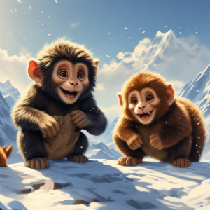 冰河时代的小猴子