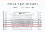 四川城市职业学院医学与健康学院教师第二党支部荣获“全省‘强国行’专项行动团队”